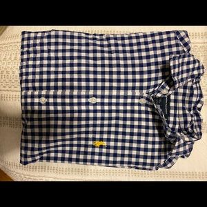 Gingham print Ralph Lauren dress shirt